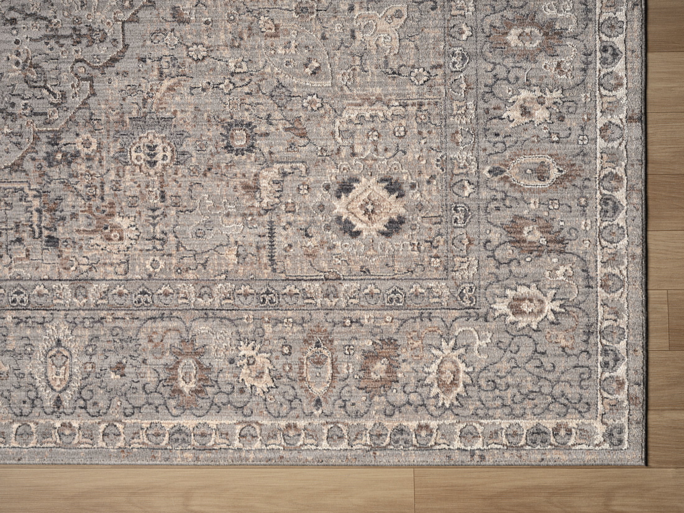 United Weavers Utopia Roseau Contemporary Abstract Area Rug, Blue, 5'3" x 7'2"