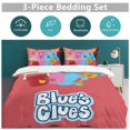 thumbnail image 4 of Blue'S Clues 3 Pieces Duvet Cover Set, Soft Bedding Comforter Cover Set with Zipper Closure, 1 Duvet Cover And 2 Pillowcases for Bedroom All Season, 4 of 7