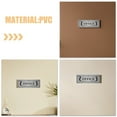 thumbnail image 3 of Raindrops 4Ud Placas Adhesivas De PVC Para Puertas Y De Oficina Con Mensaje Claro Y Durabilidad, 3 of 8