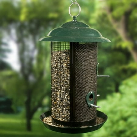 - Combination Nyjer & Mixed Seed Mesh Bird Feeder