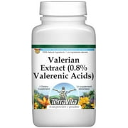 TerraVita Valerian Extract (0.8% Valerenic Acids) Powder, (4 oz, 1-Pack, Zin: 512431)