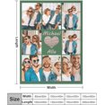 thumbnail image 3 of AISENIN Personalized Couples Gifts for Boyfriend Girlfriend Custom Blanket with Photos I Love You Anniversary Birthday Gift for Him Her, 3 of 5