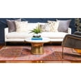 thumbnail image 5 of Unique Loom Alto Austin Rug Peach/Brown 5' 1" x 8' Rectangle Border Bohemian Perfect For Living Room Bed Room Dining Room Office, 5 of 7