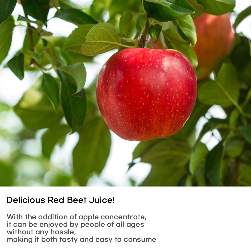 Cheonho Ncare Korean Red Beet Juice – 100% German Red Beet with Apple Concentrate, Nutrient-Rich & Naturally Sweet, No Artificial Additives, Resealable Pouch (70mlx30pouches)