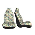thumbnail image 3 of Yiaed Tropical Flowers Print Car Seat Covers,Universal Auto Seats Protector Fits for Car,SUV Sedan,Truck,Automotive Seat Covers & Accessories-1, 3 of 9
