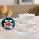 thumbnail image 5 of Soporte desmontable para pasteles Soledad bandeja de postres estilo europeo Puesto de pasteles, 5 of 8