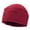 Purplish Red, variant on Beanie for Men Women Knit Skull Cap Warm Stocking Hats Guys Winter Beanie Plain Acrylic Hat