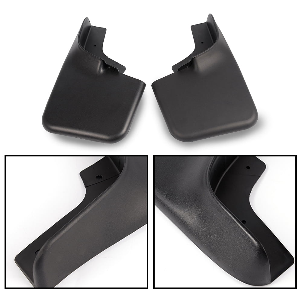 CROSSDESIGN Front&Rear Splash Guards Mud Flaps w/Wheel Lips Fit for Ford F150 2004-2014