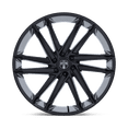 thumbnail image 3 of 26x10 DUB DC275 Blaze Gloss Black Wheel 6x5.5 (25mm), 3 of 3