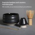 thumbnail image 4 of fashionhome 4 Pieces/Set Bamboo Japanese Green Tea Powder Spoon Matcha Powder Whisk Portable Replacement Reusable Washable Spoon Tool Accessories Black, 4 of 9