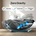 thumbnail image 3 of BOSSCARE Full Body Shiatsu Recliner Massage Chair Zero Gravity with USB Port and App, Black, 3 of 11