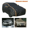 thumbnail image 3 of Car Cover Full Exterior Covers with Reflective Strip Waterproof Protection UV Snow Rain Wind Dust All Weather for SUV 185-190 inch, 3 of 7