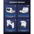 thumbnail image 5 of 1800mAh Wireless Charger for PS5 Controller, for PS5 DualSense Rechargeable Battery Pack, Fast Charging with LED Display, 14H+ Playtime, Accessories for PS5/DualSense Edge/Elite Controller, 5 of 7