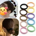 thumbnail image 5 of 120Pcs Hair Ties, Seamless Cotton Hair Bands Ponytail Holders Hair Accessories for Women Girls, No Damage for Thick Hair ( Multi-color ), 5 of 7