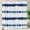 Colorant Ethnique 1 Bleu4, variante sur Rideau de Douche Décoratif Bleu Marine Indigo, Rideau de Douche Rayé Teinture sur Nœuds Abstrait Bleu Marine Indigo, Rideaux de Douche en Tissu Imperméable pour Salle de Bain avec 72x72 Pouces