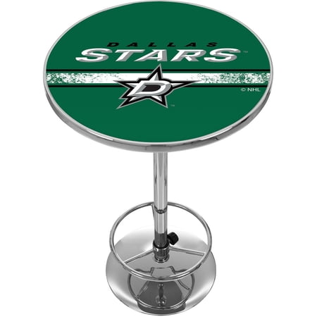 NHL Chrome Pub Table, Dallas Stars