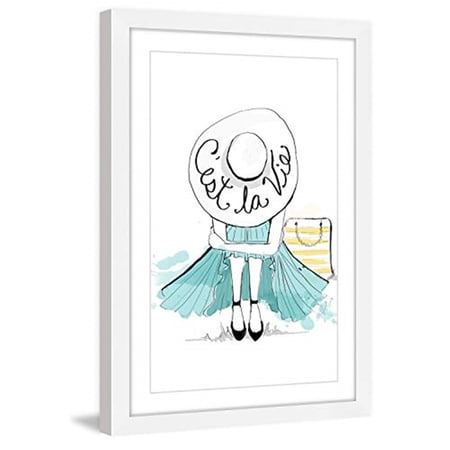 C'est La Vie Framed Painting Print