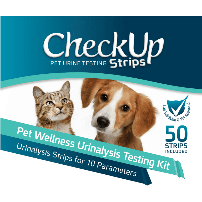 CHECKUP Pet Wellness Urinalysis Testing Kit Urine Testing
