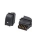 thumbnail image 1 of 2uds 5 Patillas Sola Botón Interruptor Elevalunas Universal para Vehículos Coches 12V, 1 of 1