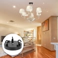 thumbnail image 3 of Light Canopy Hook Black 1Pcs 4.7x4.7in, 3 of 8