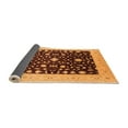 thumbnail image 2 of Ahgly Company Indoor Square Oriental Orange Traditional Area Rugs, 8' Square, 2 of 4