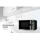 thumbnail image 5 of Emerson MWG9115SB-N Horno microondas con parrilla, temporizador y pantalla LED 1100 W, 11 niveles de potencia, 9 configuraciones preprogramadas, plato giratorio de vidrio extraíble con bloqueo de segu, 5 of 5