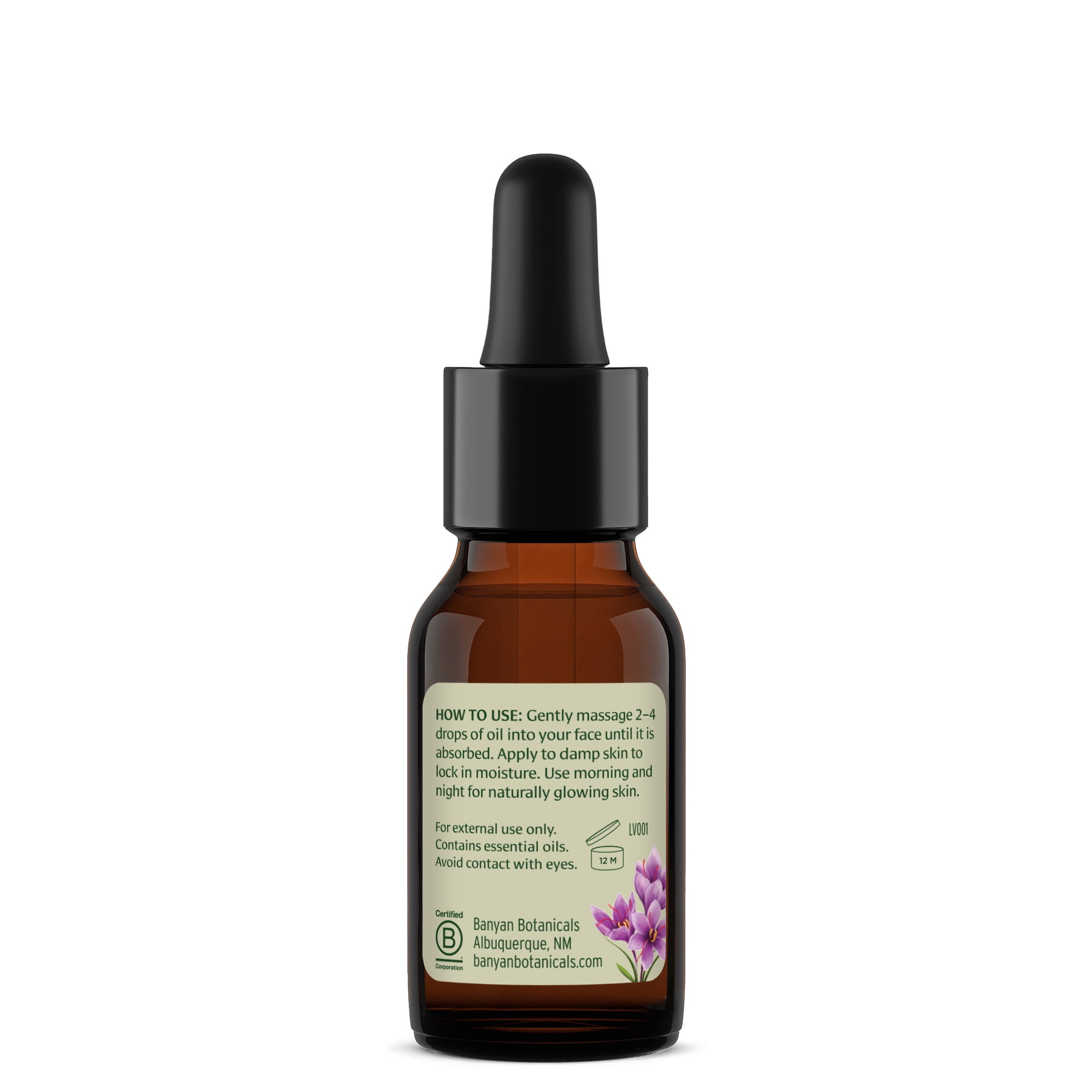 Banyan Botanicals Face Oil – Luxurious Ayurvedic Face Oil – Clean Skincare with Rosehip Oil and Jojoba Oil for Skin that Glows – 0.5 oz – Non-GMO, Cruelty Free, Paraben & Phthalate Free