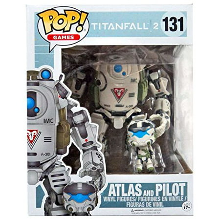 Funko POP! Atlas and Pilot Gamestop Exclusive #131 Titanfall (Titanfall 2 Best Titan)