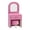 C, variant on Dollhouse Furniture, Suitable For Jewelry Storage Boxes, Openable Rose Pink Sofa Jewelry Box Miniature Sofa Couch for Mini House Heart Shape Velvet Chair 1/6 Scale Mini Accessories