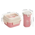 thumbnail image 3 of CQCYD under $5 Bento Box and Water Bottle Set For Adult, Leakproof Adult Lunch Box Kit, Lunch Bag, Snack Bag, Adult Microwave Safe Bento Box Lunch Container, 3 of 6