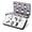 Black Game Controllers, variant on WIRESTER 24-Slot Game Card Case for Nintendo Switch/OLED/Lite – Baseball Design with Magnetic Closure & Soft Lining