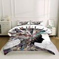 thumbnail image 5 of Abstract Art Comforter Sets King Size All Season Bed Set Soft Bedding Sets Character Portrait Bedding Quilt for Kids Teen Girls 1 Comforter+ 2 Pillowcases, 5 of 14