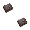 thumbnail image 2 of Minnieouse Cartera corta de PU para hombres - Cuero fácil de llevar Artesanía exquisita Cartera pequeña Monedero Hombres Vintage Gran capacidad Type1 NO1, 2 of 6