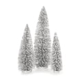 thumbnail image 1 of Burton & Burton Bottle Brush Trees Silver Astd, 1 of 1