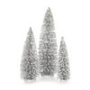 Burton & Burton Bottle Brush Trees Silver Astd