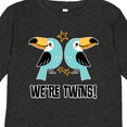 thumbnail image 4 of Inktastic Twin Boys Toucan Birds Matching Boys or Girls Long Sleeve Toddler T-Shirt, 4 of 5