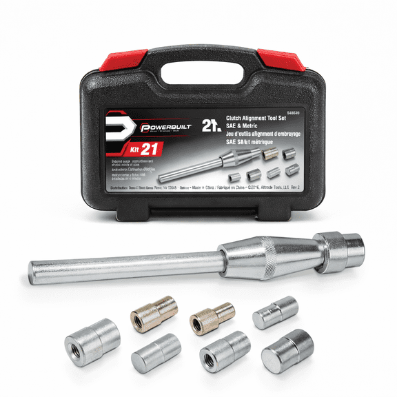 Powerbuilt SAE and Metric Clutch Alignment Tool Set - 648649