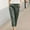 Dark Gray, variant on Womens Elastic Waist Linen-Blend Rolled Cuff Tapered Pants, Structured Side Pockets for Simple Daily Trousers Gray XXXXL