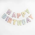 thumbnail image 1 of Happy Birthday Banner Party Decorations-Rainbow Birthday Banner for Birthday Decorations, 1 of 9