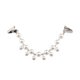 thumbnail image 4 of 4 pcs Pull Clips pour Femmes Pull Châle Clips Pins Sécurité Cardigan Clip Chaîne Argent Vintage Pull Col Clip Rétro Robes Châle Perle Clip, JAMW Sencillez, 4 of 5