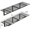 2Pack Garage Shelving 2x6ft Heavy Duty Wall Shelf Garage Storage