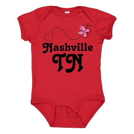 

Inktastic Nashville Girls Baby Bodysuit