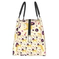 thumbnail image 4 of Vsdgher Cartoon Poodle Dog Print Insulated Reusable Bags with Sturdy Zipper and Handles, Foldable Totes for Hot or Cold Food Bring or Delivery, 4 of 8