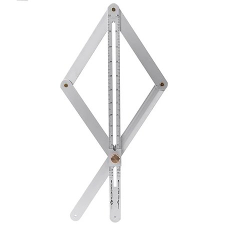 Multifunction Diagonal Ruler Corner Protractor Angle bevel Protractor ...