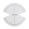 thumbnail image 2 of Under 10 Ruler Cute Bag Template Set Fashion Sewing Cute Bag Pattern Template Set Acrylic Sewing Ruler, 2 of 7