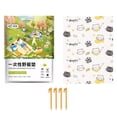 thumbnail image 1 of Thickened Moisture Proof Disposable Picnic Mat Soft Beach Portable Foldable Camping Blanket, 1 of 8