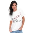 thumbnail image 3 of Crazy Cat Lady Cute Funny Kitty Angel Women's Graphic T Shirt Tees Brisco Brands X, 3 of 5