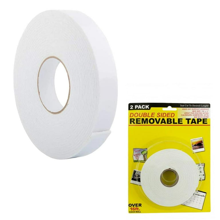 XFasten Double Sided Carpet Tape - Heavy Duty 2” x 30 yds Residue-Free Carpet  Tape for Area Rugs Over Carpet, Keep Rug in Place, Rug Tape Hardwood Floor,  Anti Slip Double Sided