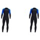 thumbnail image 4 of Sonducket Men Diving Wetsuit for Water Sports Suit Zip Wet Back Full Warm Body Surf azul SG 2piezas, 4 of 6