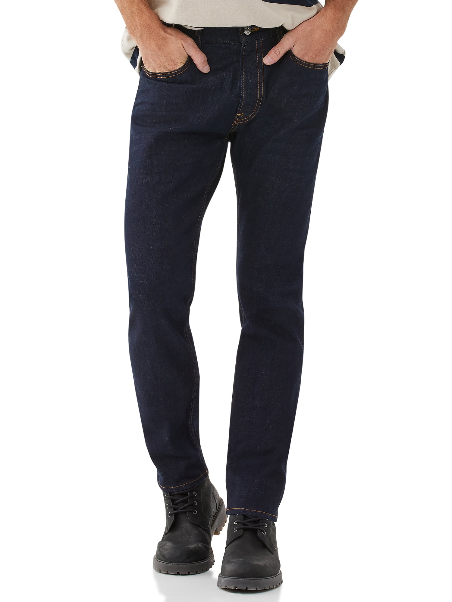 Free Assembly Men's Selvedge Slim Fit Jeans 